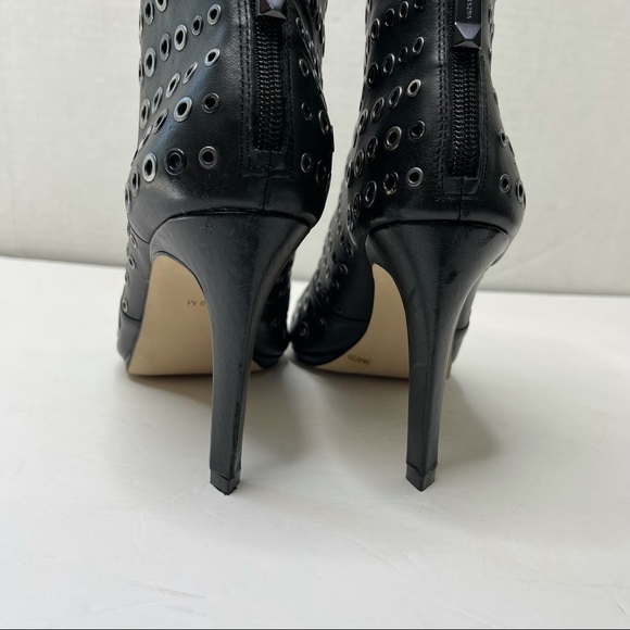 BCBGMAXAZRIA Lange Grommet Peep Toe Bootie - Picture 6 of 11